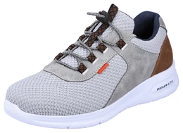 Slip-On braun / grau / dunkelorange