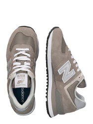 new balance Sneaker '574' grau / taupe / schlammfarben / weiß