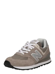 Sneaker '574' grau / taupe / schlammfarben / wei