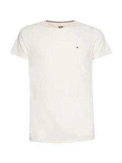 Tommy Jeans T-Shirt 'Jaspe' Creme/Khaki/Weiß/Beige/Schwarz/Creme/Beige/Weiß/Khaki/Schwarz/Creme/Beige/Weiß/Khaki/Schwarz/Creme/Beige/Weiß/Khaki/Schwarz