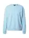 ARMANI EXCHANGE Majica  svetlo modra / srebrna