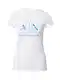 ARMANI EXCHANGE Majica ''''LYTKA''''  bela / turkizna / marine