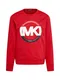 Michael Kors Sweatshirt ''''VICTORY'''' rot / wei / schwarz