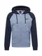Superdry Jopa na zadrgo  mornarska / progasto modra