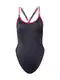 Tommy Hilfiger Underwear Enodelne kopalke  temno modra / ognjeno rdeča / bela