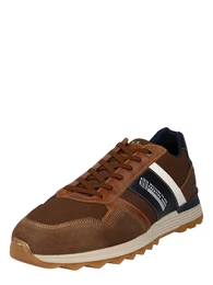 Sneaker navy / ocker / weiß