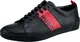 HUGO Sneaker ''''Zero Tenn'''' schwarz / hellrot