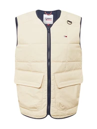 Weste beige / dunkelblau