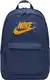 NIKE Rucksack ''''Heritage Eugene'''' dunkelblau / gold