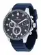TOMMY HILFIGER Analogna ura  srebrna / temno modra / rdea