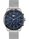 LACOSTE Uhr dunkelblau / schwarz / silber