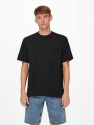 ONLY & SONS T-Shirt Fred schwarz