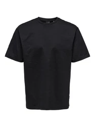 ONLY & SONS T-Shirt Fred schwarz