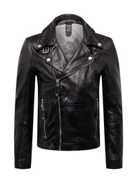 bergangsjacke schwarz