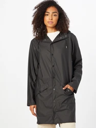 RAINS Jacke Mantel schwarz