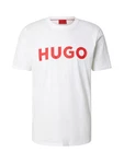 HUGO T-Shirt 'Dulivio' rot/wei