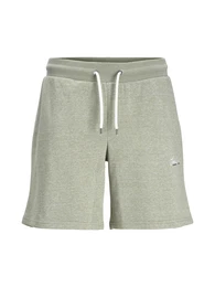 Shorts marine / grnmeliert / wei