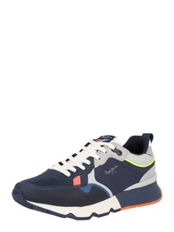 Sneaker ''''BRITT'''' navy / hellgrau / blau / melone / limone
