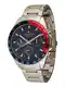 TOMMY HILFIGER Analogna ura  srebrna / marine / rdea / rna