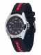 TOMMY HILFIGER Uhr blau / rot / silber / wei