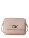 Calvin Klein Torba preko ramena  puder roza / srebro