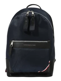 Rucksack marine / dunkelblau / rot / schwarz / wei