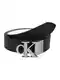 Calvin Klein Jeans Grtel schwarz / silbergrau
