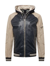 Jacke ''''Crombo'''' anthrazit / dunkelbeige / wei