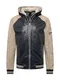 Gipsy Jacke ''''Crombo'''' anthrazit / dunkelbeige / wei