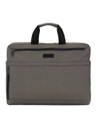 Wittchen Laptoptasche Office grau / schwarz