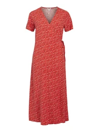 Šaty 'Ema Elise' červená / černá / bílá