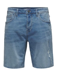 Shorts 'Avi' blue denim