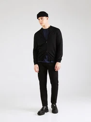 BOSS Strickjacke 'Balonso' Schwarz/Schwarz/Schwarz/Schwarz/Schwarz/Schwarz/Schwarz/Schwarz/Schwarz/Schwarz/Schwarz/Schwarz/Schwarz