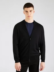 BOSS Strickjacke 'Balonso' Schwarz/Schwarz/Schwarz/Schwarz/Schwarz/Schwarz/Schwarz/Schwarz/Schwarz/Schwarz/Schwarz/Schwarz/Schwarz