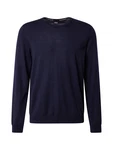 BOSS Pullover Leno dunkelblau