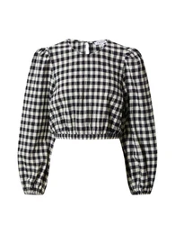 Bluza 'Gill' crna / bijela