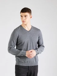 BOSS Pullover Melba-P graumeliert