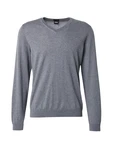 BOSS Pullover Melba-P graumeliert