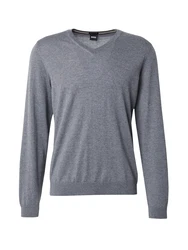 BOSS Pullover Melba-P graumeliert