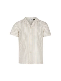 O''''NEILL Hemd beige / dunkelbeige / wei