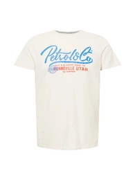 T-Shirt himmelblau / rot / wei
