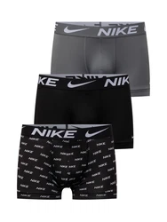 NIKE Underwear Sportunterhosen Boxer TRUNK 3PK grau/schwarz/weiß
