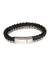 Armband silber / schwarz