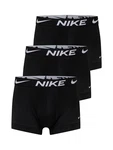 NIKE Underwear Sportunterhosen Boxer TRUNK 3PK schwarz/wei