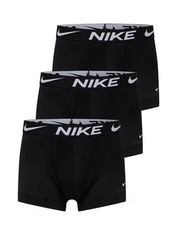 NIKE Underwear Sportunterhosen Boxer TRUNK 3PK schwarz/wei NIKE Underwear Sportunterhosen Boxer TRUNK 3PK schwarz/wei
