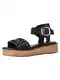TAMARIS Sandale  crna