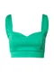 Monki Top zelena Monki Top zelena