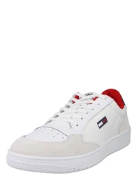 Sneaker beige / navy / rot / weiß