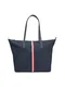 TOMMY HILFIGER Nakupovalna torba ''''Poppy''''  marine / zlata / rdea / bela