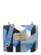 TOMMY HILFIGER Torba preko ramena  svijetloplava / bijela / morsko plava / zlatna